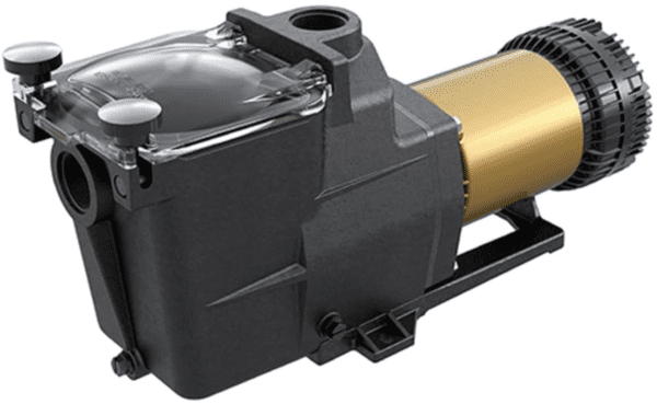 A Hayward W3SP2610X15XE Super Pump XE Ultra-High Efficiency Pool Pump, 1.65THP, 230/115V on a white background.